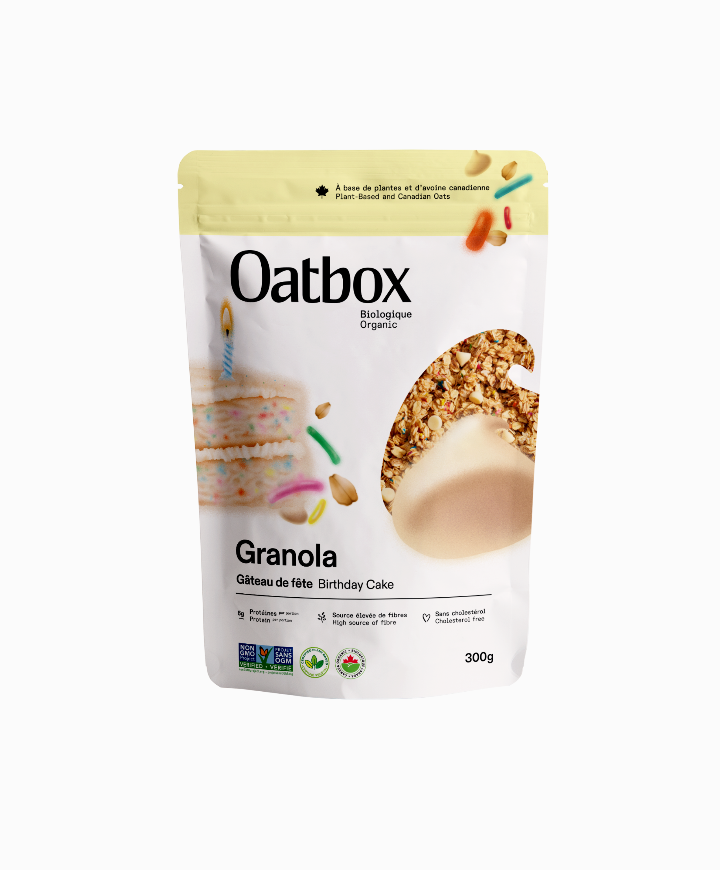 Birthday Cake granola (300g) – Oatbox